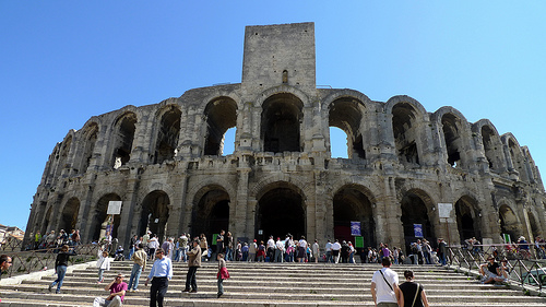 Arles' amphitheatre / arenassource: J-L zimmermmann
